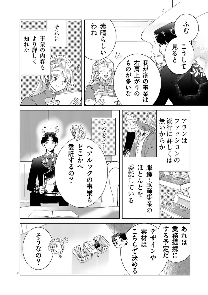 Gijou ga Akuyaku Reijou to shite Hametsu suru Koto wo Shitta no de, Mechakucha Aishimasu - Chapter 33 - Page 8