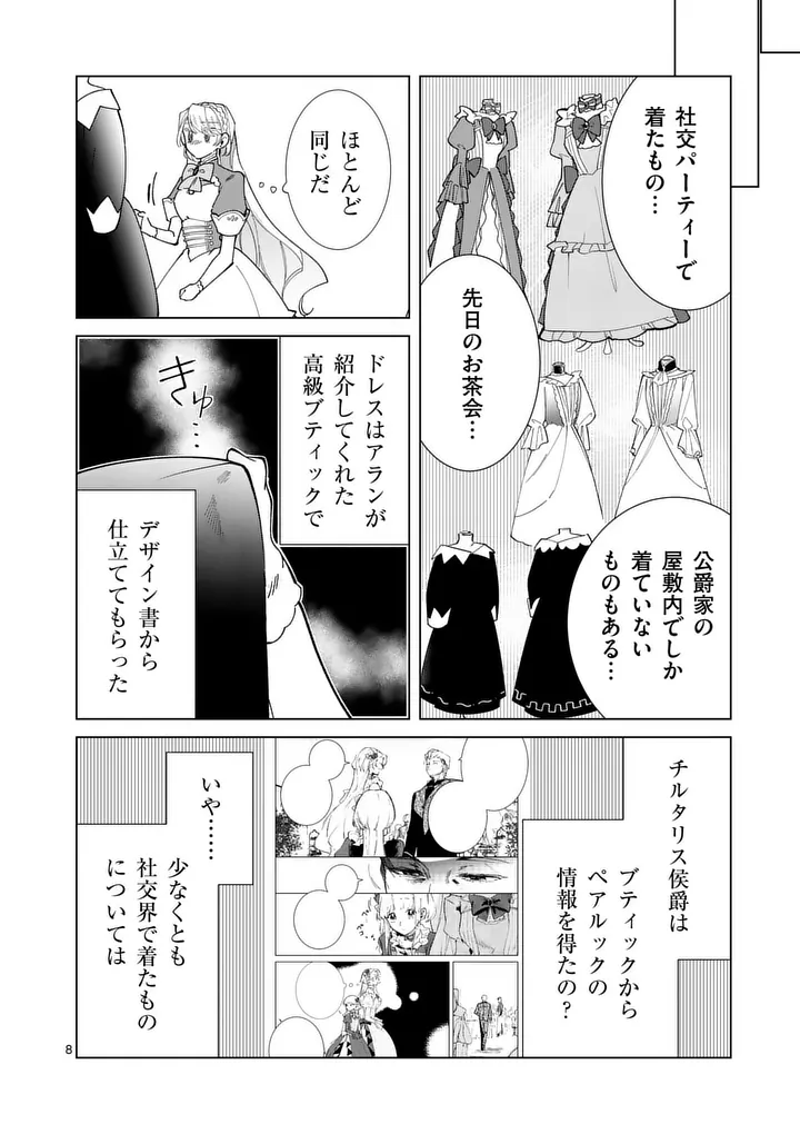 Gijou ga Akuyaku Reijou to shite Hametsu suru Koto wo Shitta no de, Mechakucha Aishimasu - Chapter 34 - Page 8