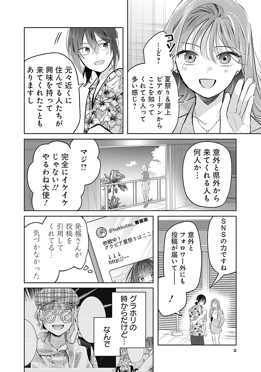 Gravure Idols Meet Brand-new Days - Chapter 13.2 - Page 2