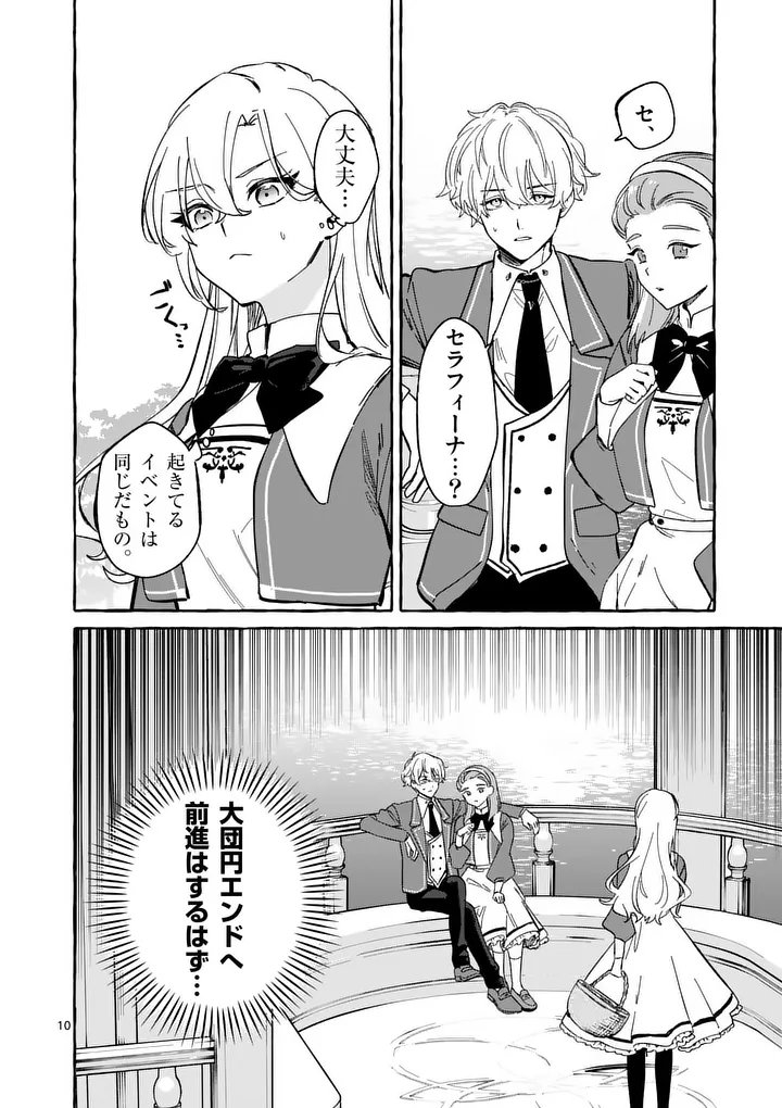 Hametsu wo Hikaeta Akuyaku Reijou ga Muri Shite Heroine wo Enjita Kekka - Chapter 10.1 - Page 10