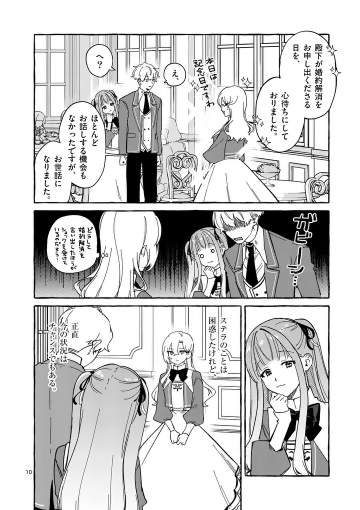 Hametsu wo Hikaeta Akuyaku Reijou ga Muri Shite Heroine wo Enjita Kekka - Chapter 11.1 - Page 10