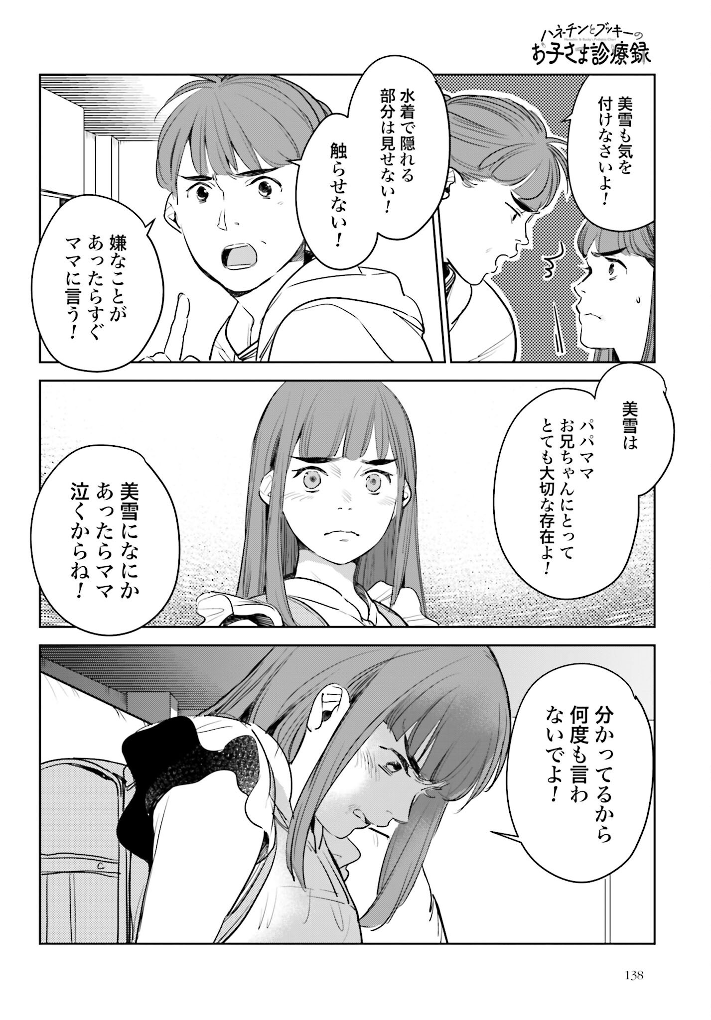 Hanechin to Bukki no Oko-sama Shinryouroku - Chapter 17 - Page 8