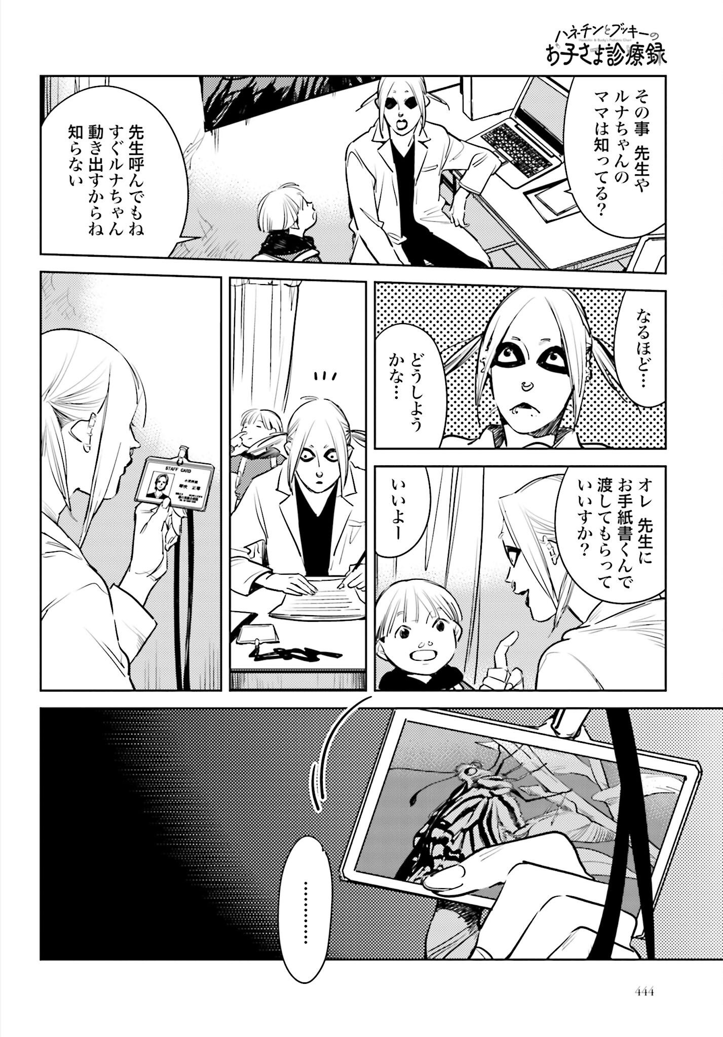 Hanechin to Bukki no Oko-sama Shinryouroku - Chapter 7 - Page 8