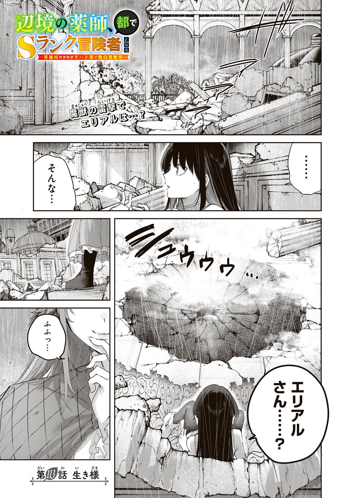 Henkyou no Yakushi, Miyako de S Rank Boukensha to naru - Chapter 113 - Page 1