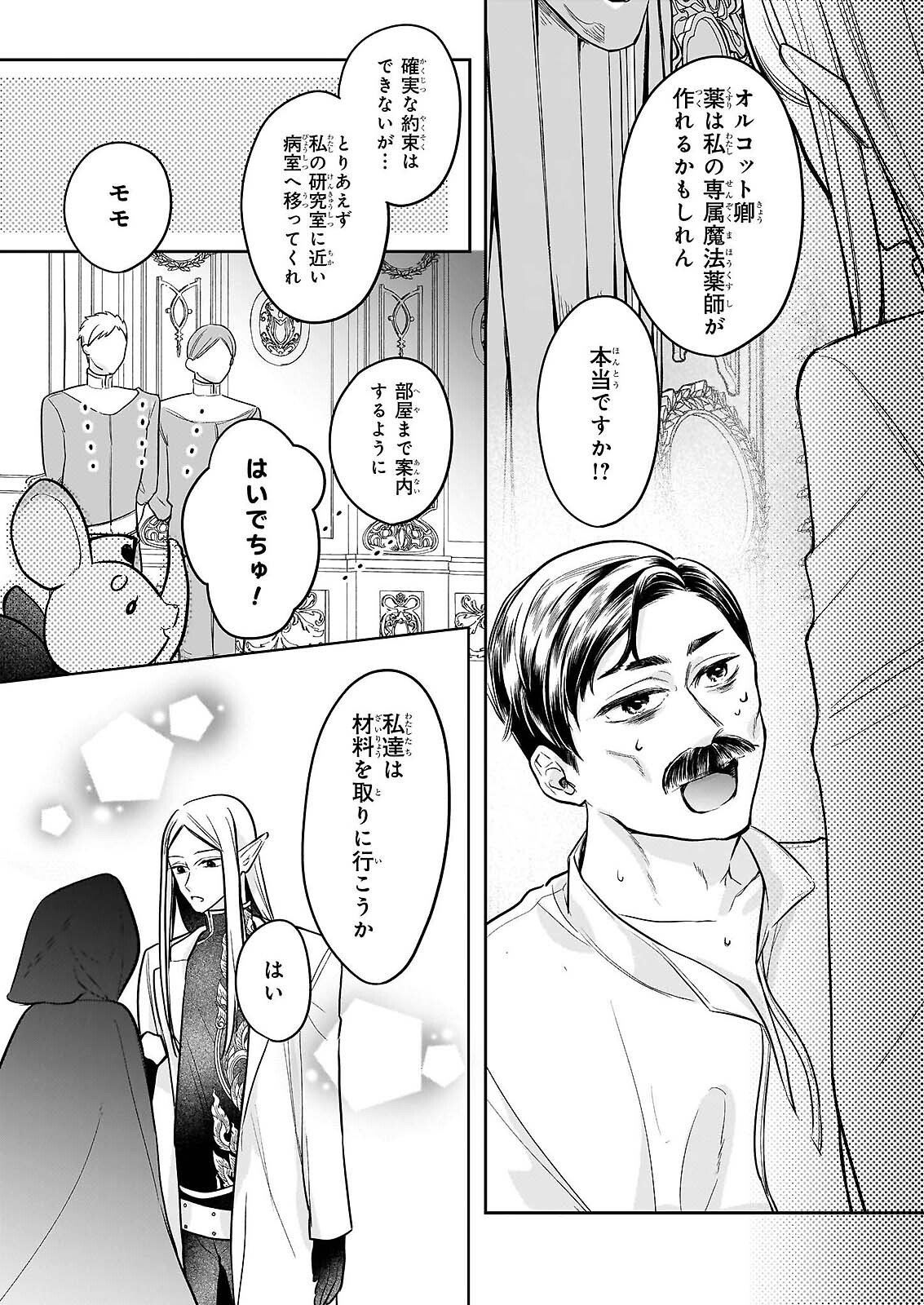 Ie wo Tsuiho Sareta Maho Kusushi wa, Yakujuya Yosei ni Kakomarete Himitsu no Yakusoen de Daini no Jinsei wo Oka Suru - Chapter 9 - Page 3