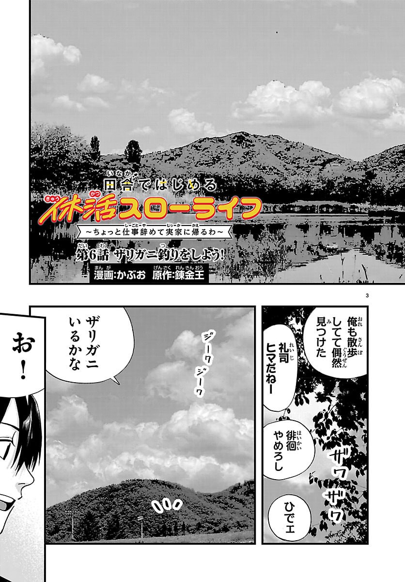 Inaka de Hajimeru Kyuukatsu Slow Life - Chapter 6 - Page 3