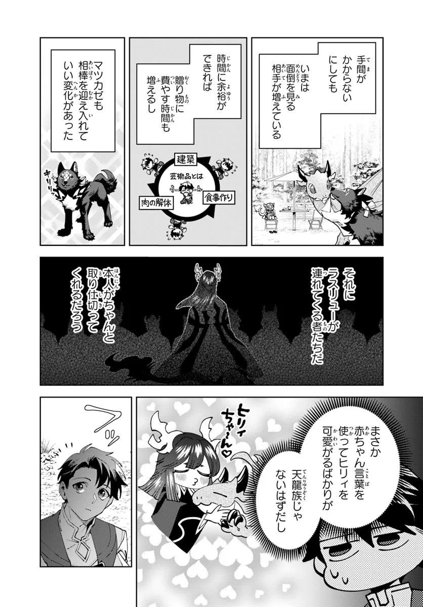 Isekai no Sumikko de Kaiteki Monozukuri Seikatsu - Megami-sama no Kureta Koubou wa Chotto Yarisugi Seinou Datta - Chapter 28.2 - Page 6
