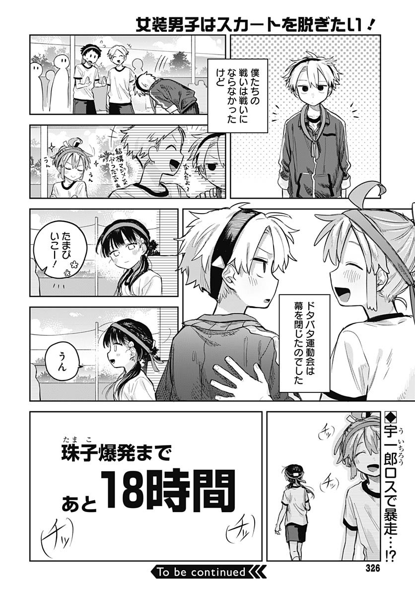 Josou Danshi wa Skirt wo Nugitai! - Chapter 11 - Page 30