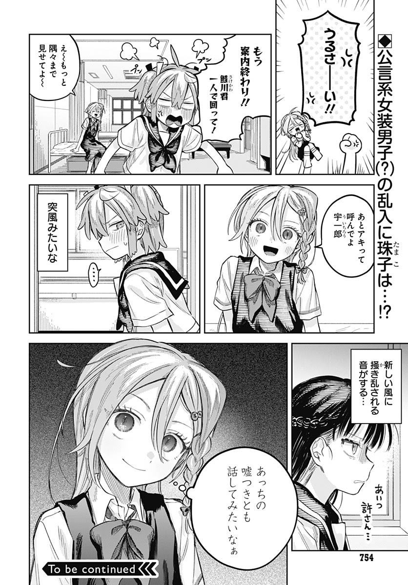 Josou Danshi wa Skirt wo Nugitai! - Chapter 22 - Page 34