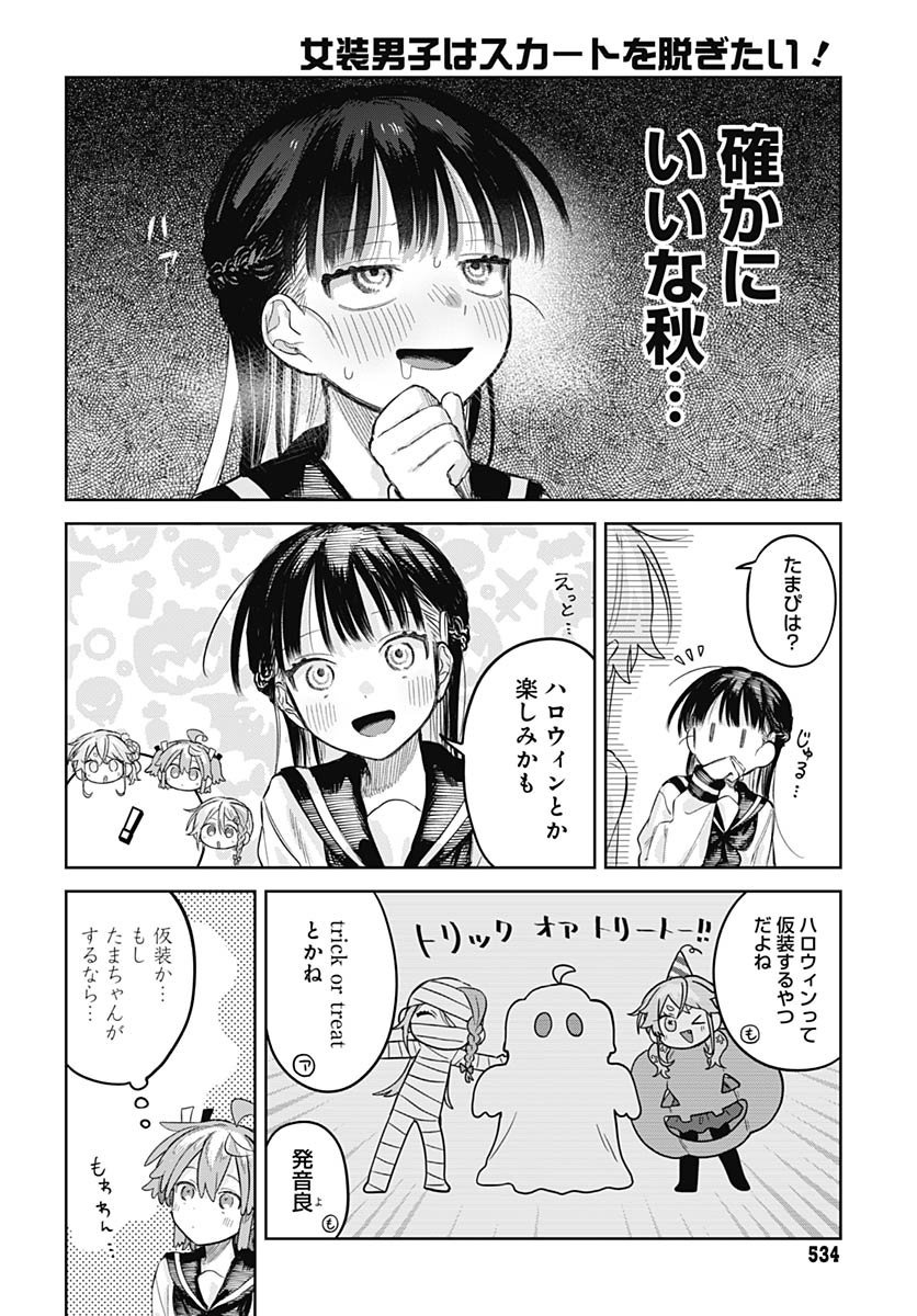 Josou Danshi wa Skirt wo Nugitai! - Chapter 27 - Page 10