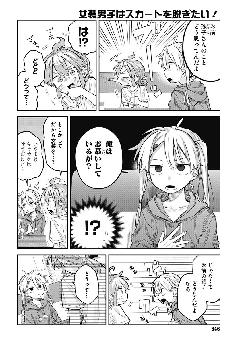 Josou Danshi wa Skirt wo Nugitai! - Chapter 9 - Page 18