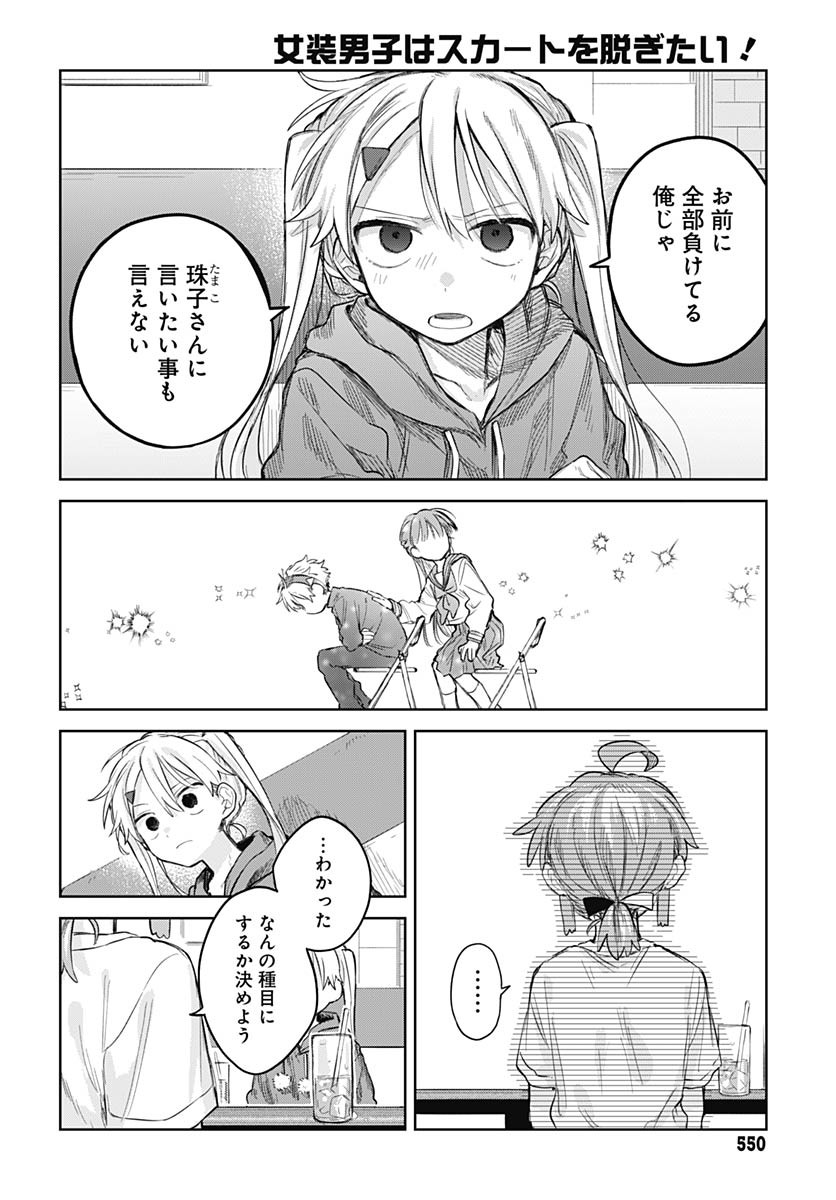 Josou Danshi wa Skirt wo Nugitai! - Chapter 9 - Page 22