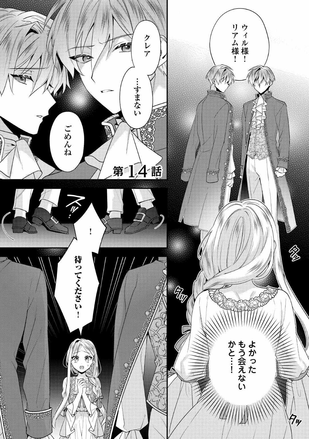 Juukon Nante Okotowari! Zettai ni Futago no Ouji wo Miwakete misemasu! - Chapter 14 - Page 1