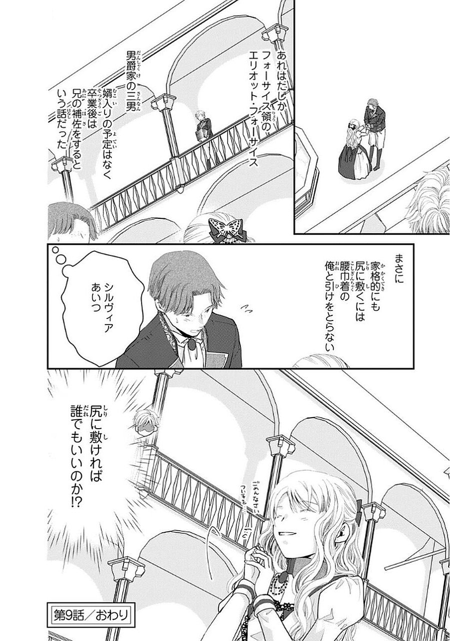 Konse wa Akujo de Ikinobimasu! - Tamanokoshi wa Shibou Flag no de, Ochikobore Muko ni Shimasu - Chapter 9 - Page 32