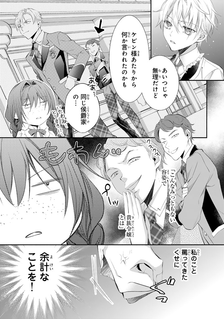 Konyakuhaki Saretai node Sugao wo Kakushite Zannen Reijou ni Narimasu! E? Haraguro Ouji ni Bareteru toka Kiitainaindesu kedo!? - Chapter 7 - Page 6