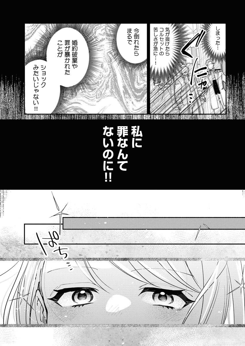 Konyakusha-sama ni wa Unmei no Heroine ga Arawaremasu ga, Zantei Konyaku Life wo Mankitsu shimasu! - Chapter 1 - Page 15
