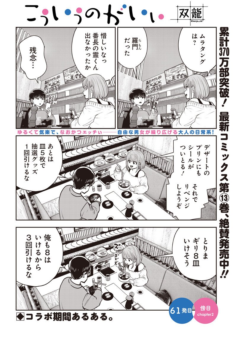 Kouiu no Gaii - Chapter 61.2 - Page 1