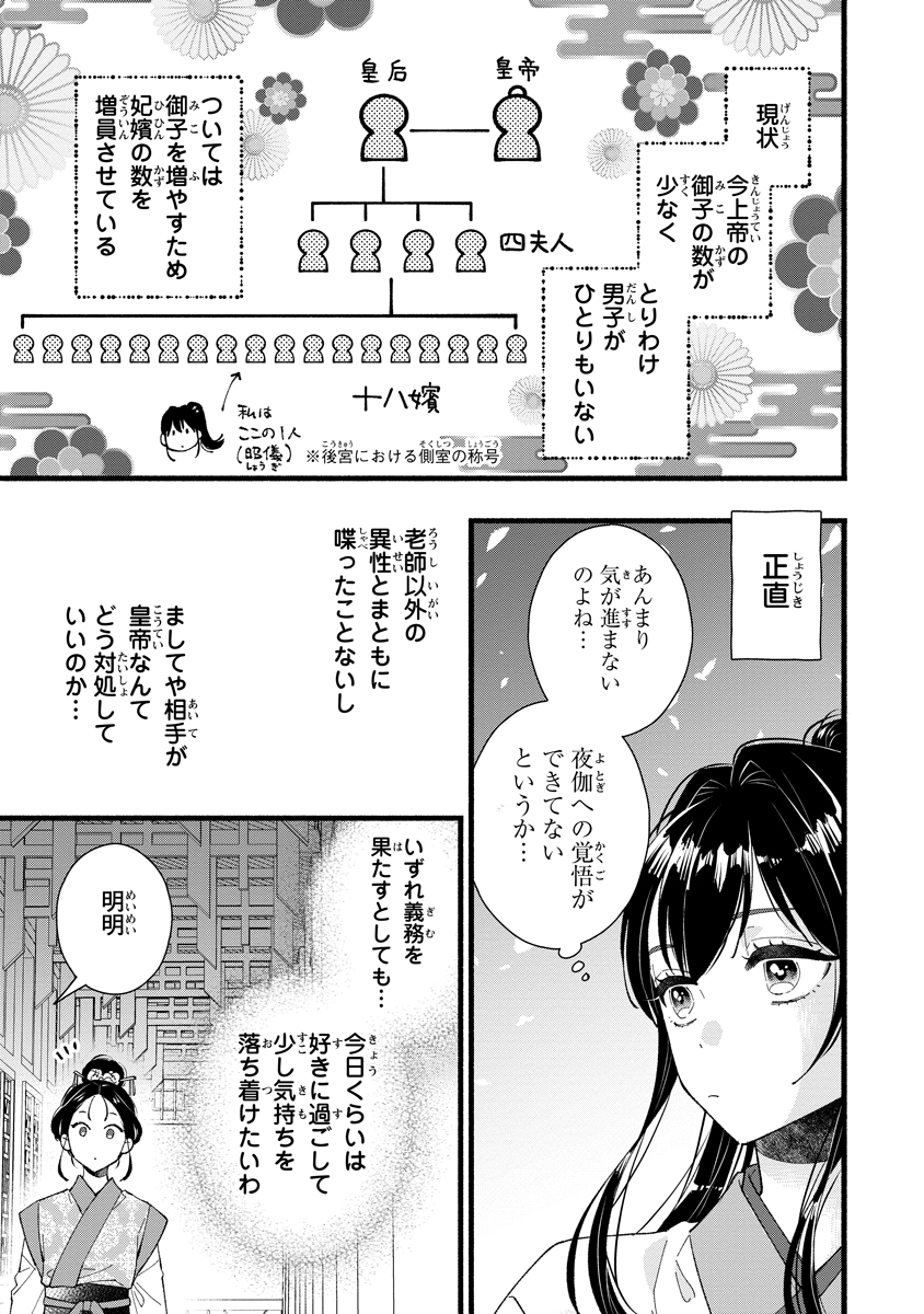Koukyuu no Dansouhi: Nazotoki Musume wa Koutei no Oki ni Iri - Chapter 1 - Page 17