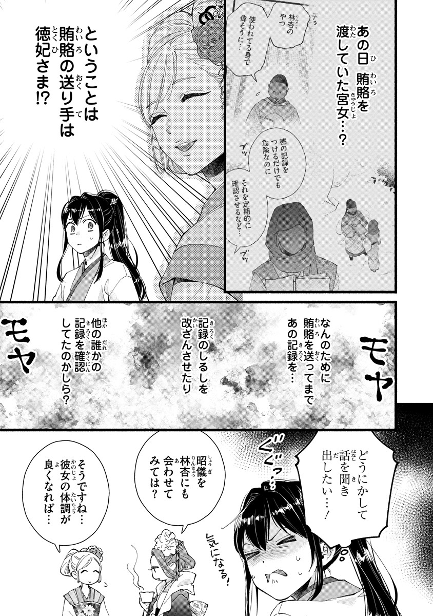 Koukyuu no Dansouhi: Nazotoki Musume wa Koutei no Oki ni Iri - Chapter 3 - Page 17