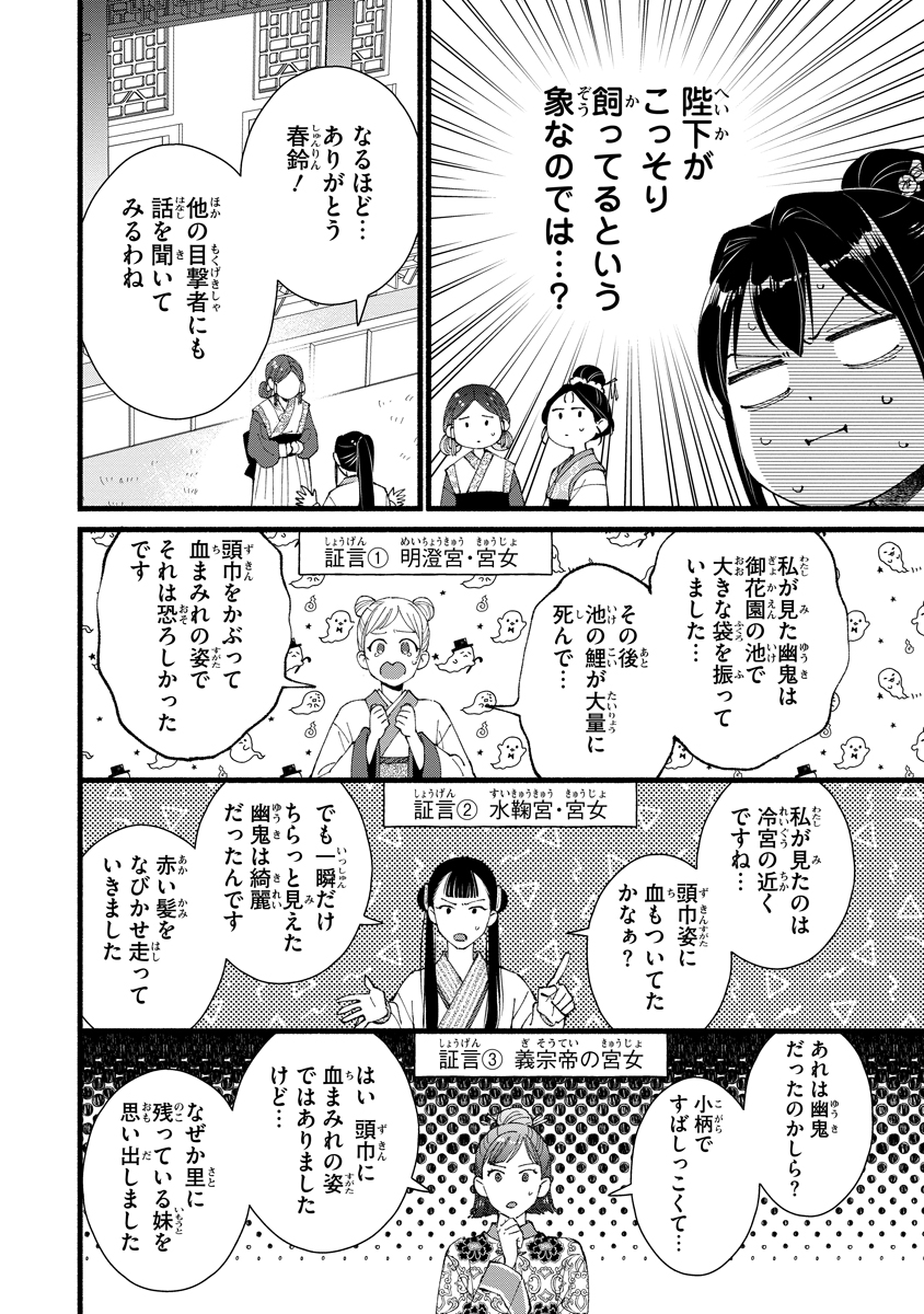 Koukyuu no Dansouhi: Nazotoki Musume wa Koutei no Oki ni Iri - Chapter 4 - Page 12