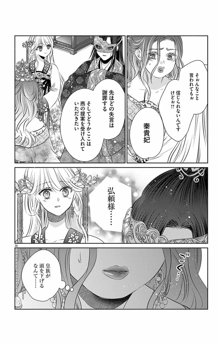 Koutei Denka no Yakutou Kisaki - Chapter 8 - Page 36