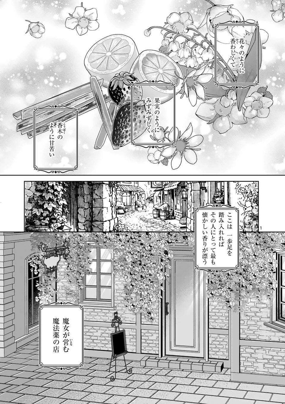 Majo no Biyaku wa Ikaga Deshou? - Chapter 1 - Page 1