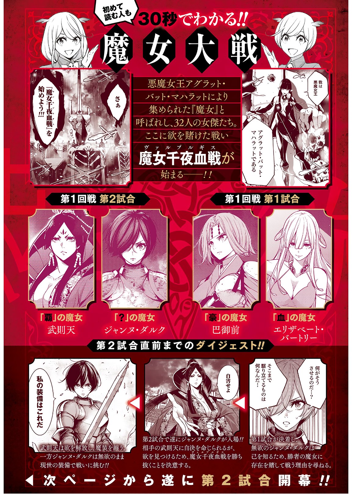 Majo Taisen: 32-nin no Isai no Majo wa Koroshiau - Chapter 8 - Page 2