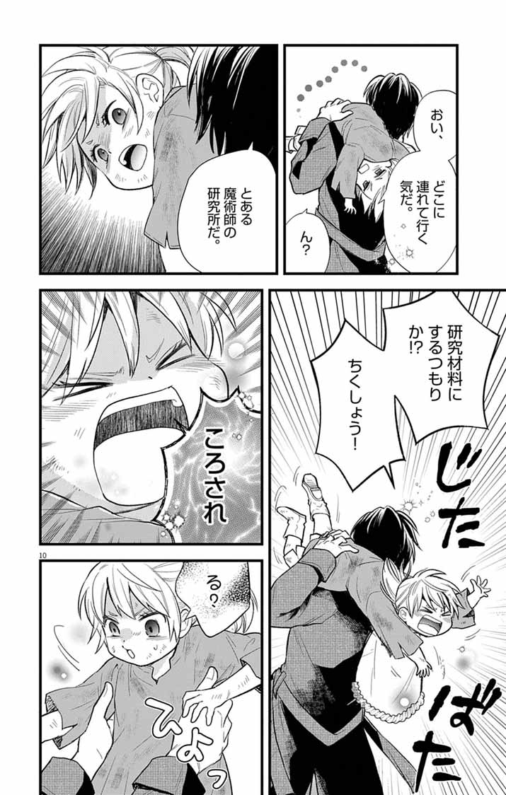 Majo to Kuroneko Kateikyoushi wo Shitara Kouman na Hime-Sama ni Natsukaremashita - Chapter 1 - Page 10