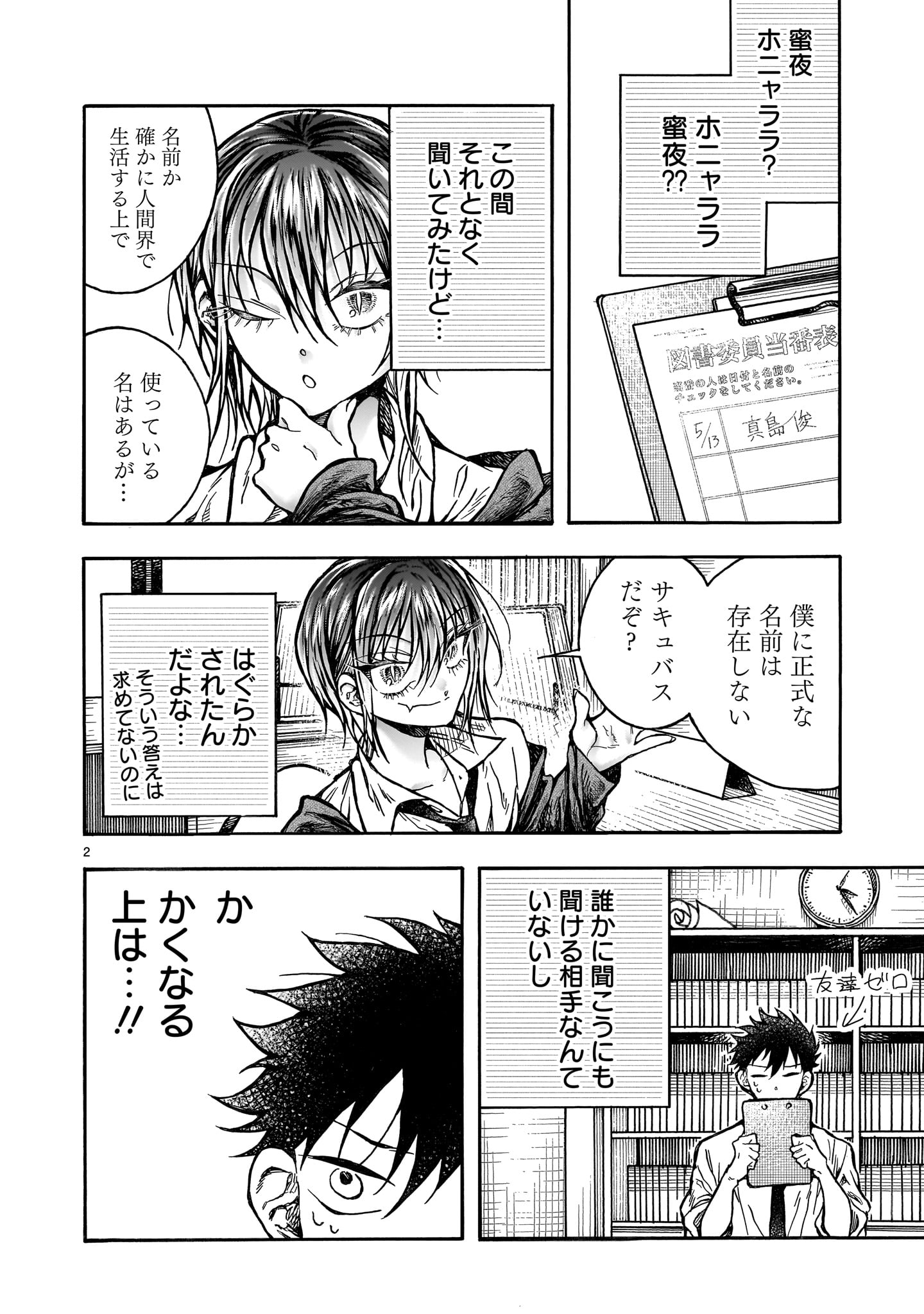 Mitsuya-san wa Succubus rashii - Chapter 6 - Page 2