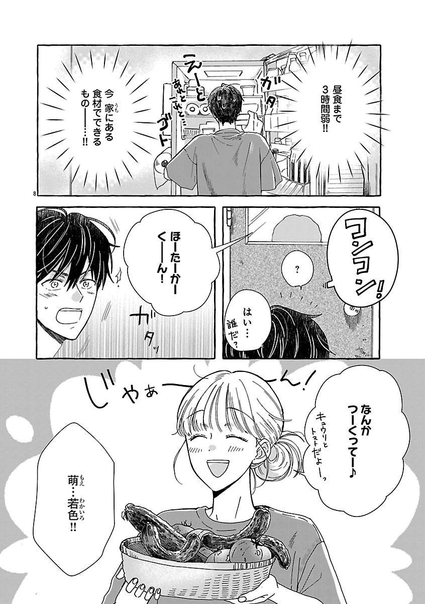Moeko to Hatake to Otera Gohan - Chapter 5 - Page 8