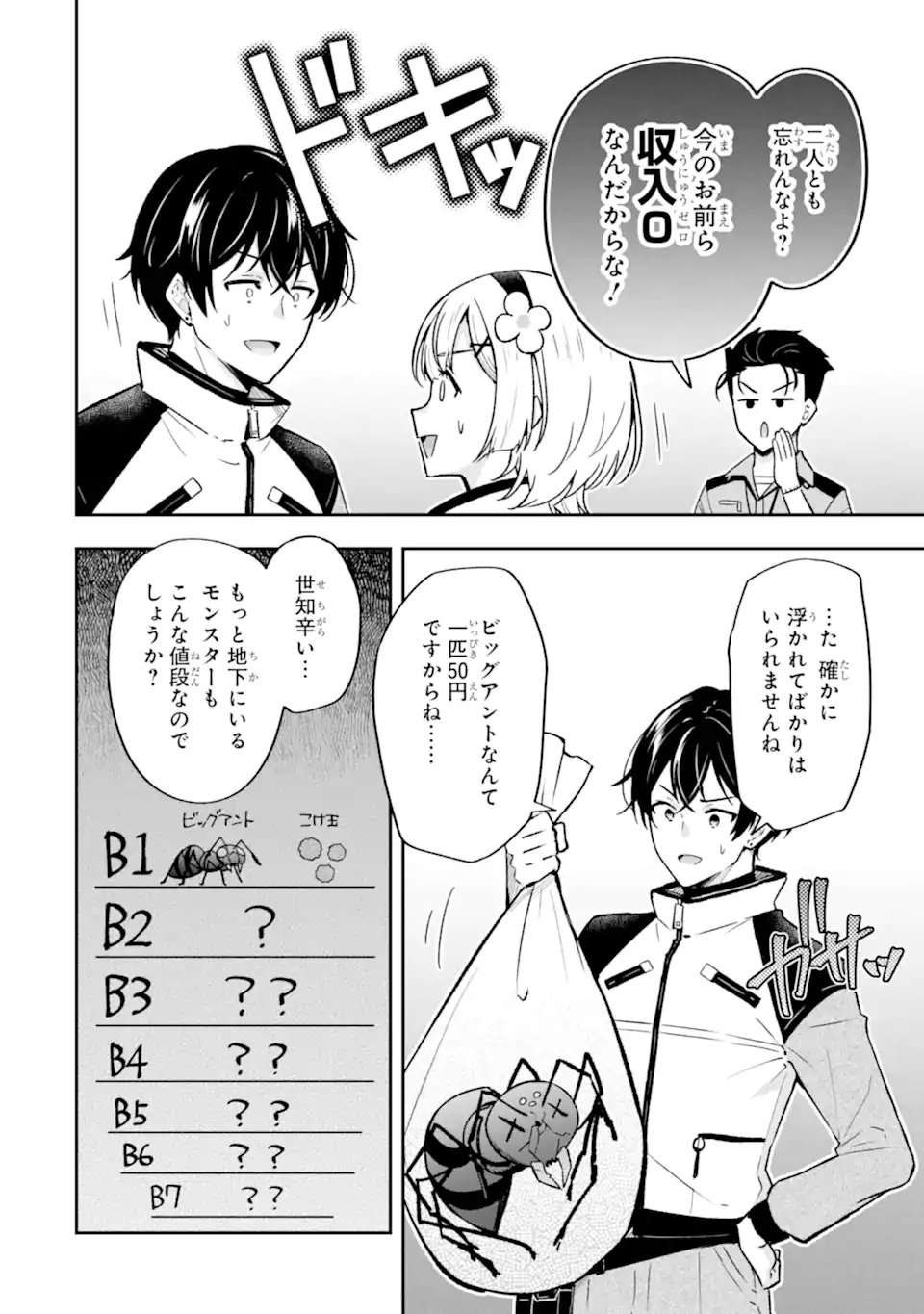 Nanji, Gendai Dungeon ni Kibou wo Motsu Bekarazu - Chapter 4.1 - Page 10