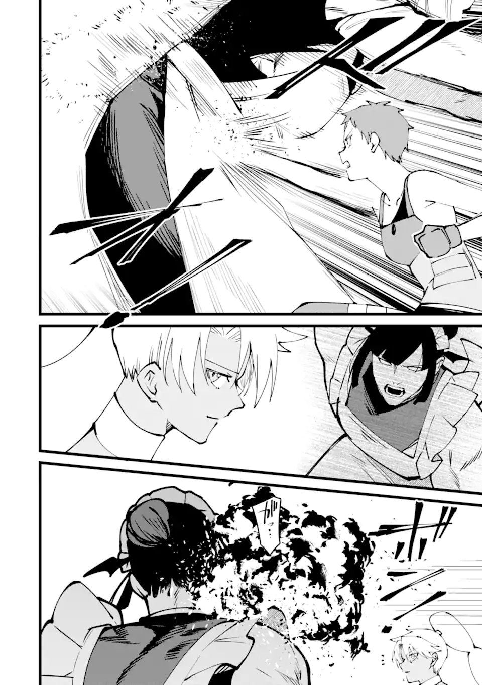Nankoufuraku no Maou-jou e Youkoso: Debuff wa Fuyou to Yuusha Party o Oidasareta Kuro Madoushi, Maou-gun no Saikou Kanbu ni Mukaerareru - Chapter 60.1 - Page 8