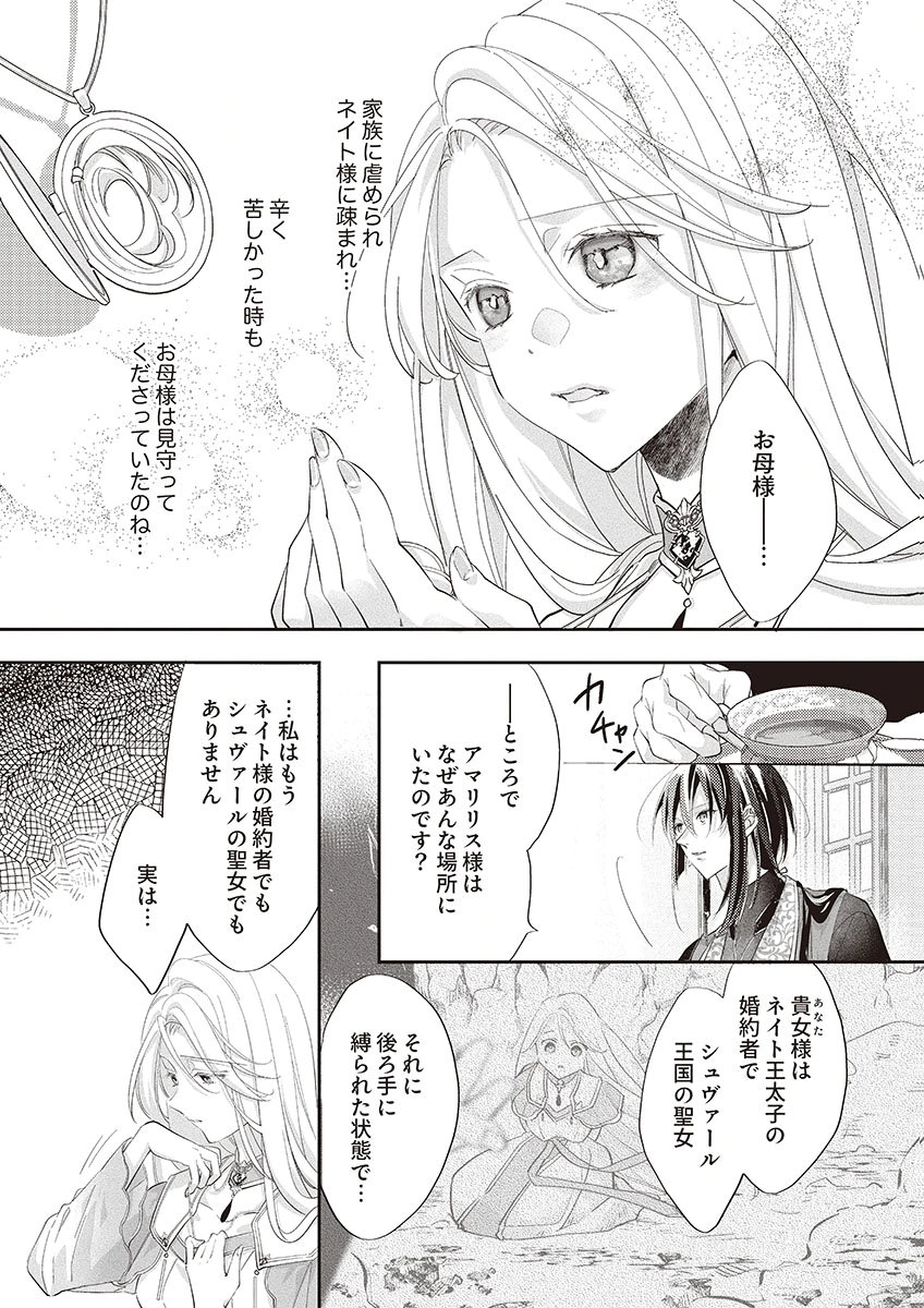 Nisemono da to Tekikoku ni Tsuihousaremashita ga, Douyara Honmono Seijo wa Watashi no You Desu - Chapter 2 - Page 17
