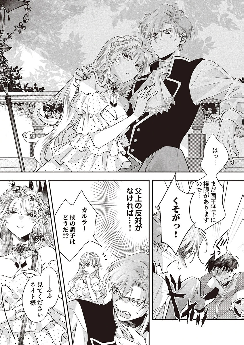 Nisemono da to Tekikoku ni Tsuihousaremashita ga, Douyara Honmono Seijo wa Watashi no You Desu - Chapter 4 - Page 13