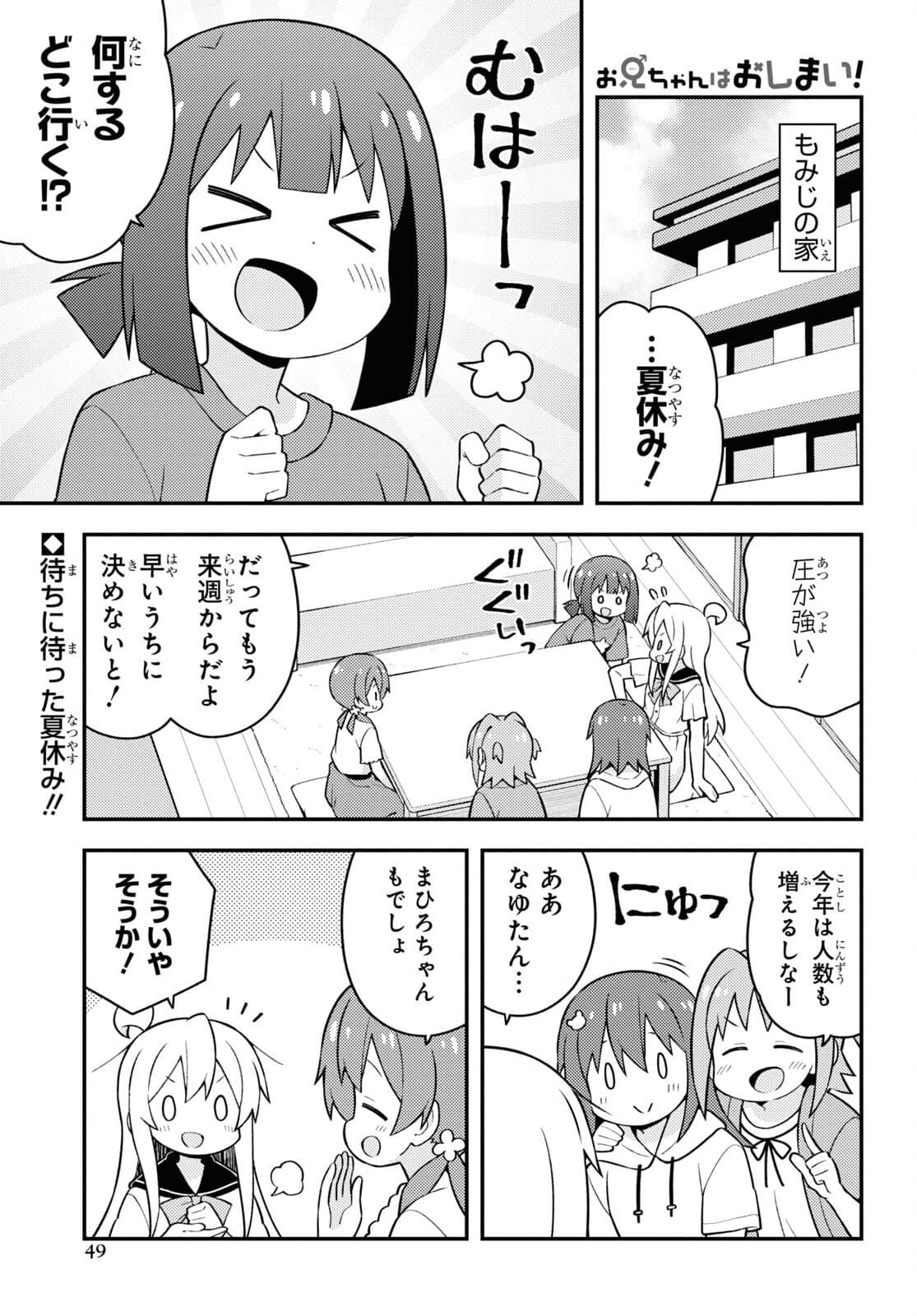 Onii-chan wa Oshimai! - Chapter 56 - Page 1