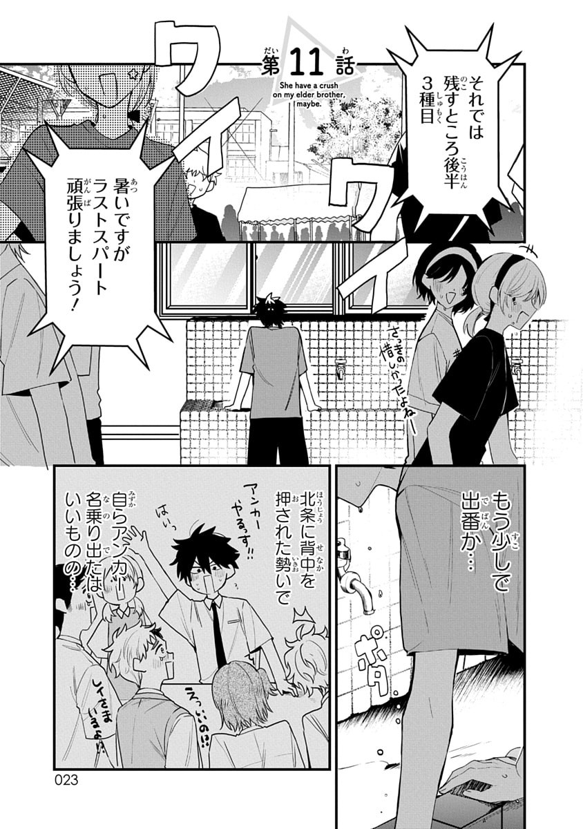 Osoraku Kanojo wa Ore no Aniki o Neratteru - Chapter 11 - Page 1