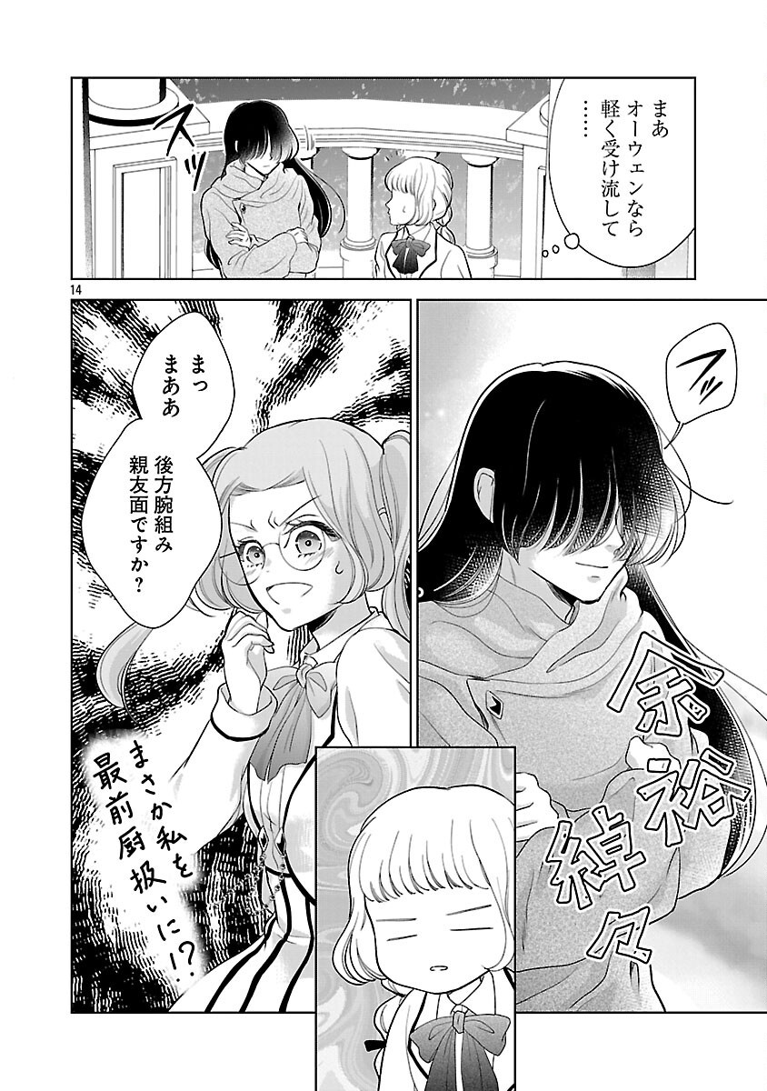 Otome Game no Heroine ni Tensei Shita noni, Suude ni Akuyaku Reijou ga Chiyahoya Sareteita - Chapter 8 - Page 16