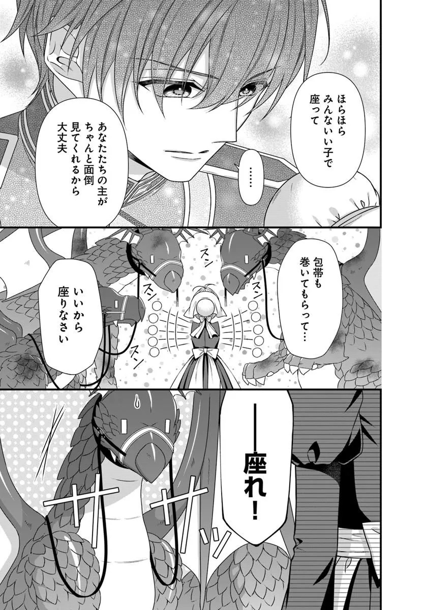Oujo deshita ga Kossori Ryuu Kishidan no Senzoku Kusushi ni Narimashita! - Chapter 8.1 - Page 11