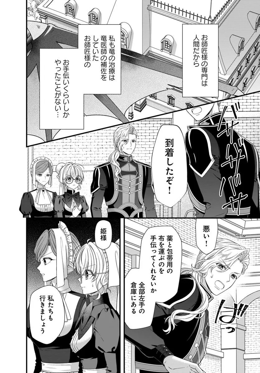 Oujo deshita ga Kossori Ryuu Kishidan no Senzoku Kusushi ni Narimashita! - Chapter 8.1 - Page 2