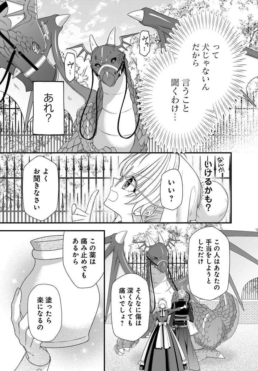 Oujo deshita ga Kossori Ryuu Kishidan no Senzoku Kusushi ni Narimashita! - Chapter 8.1 - Page 7