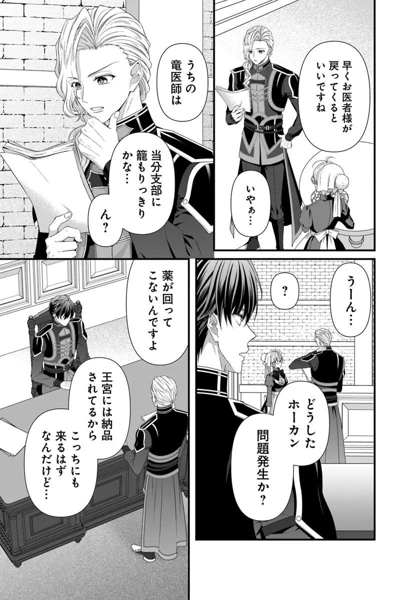 Oujo deshita ga Kossori Ryuu Kishidan no Senzoku Kusushi ni Narimashita! - Chapter 9.1 - Page 11