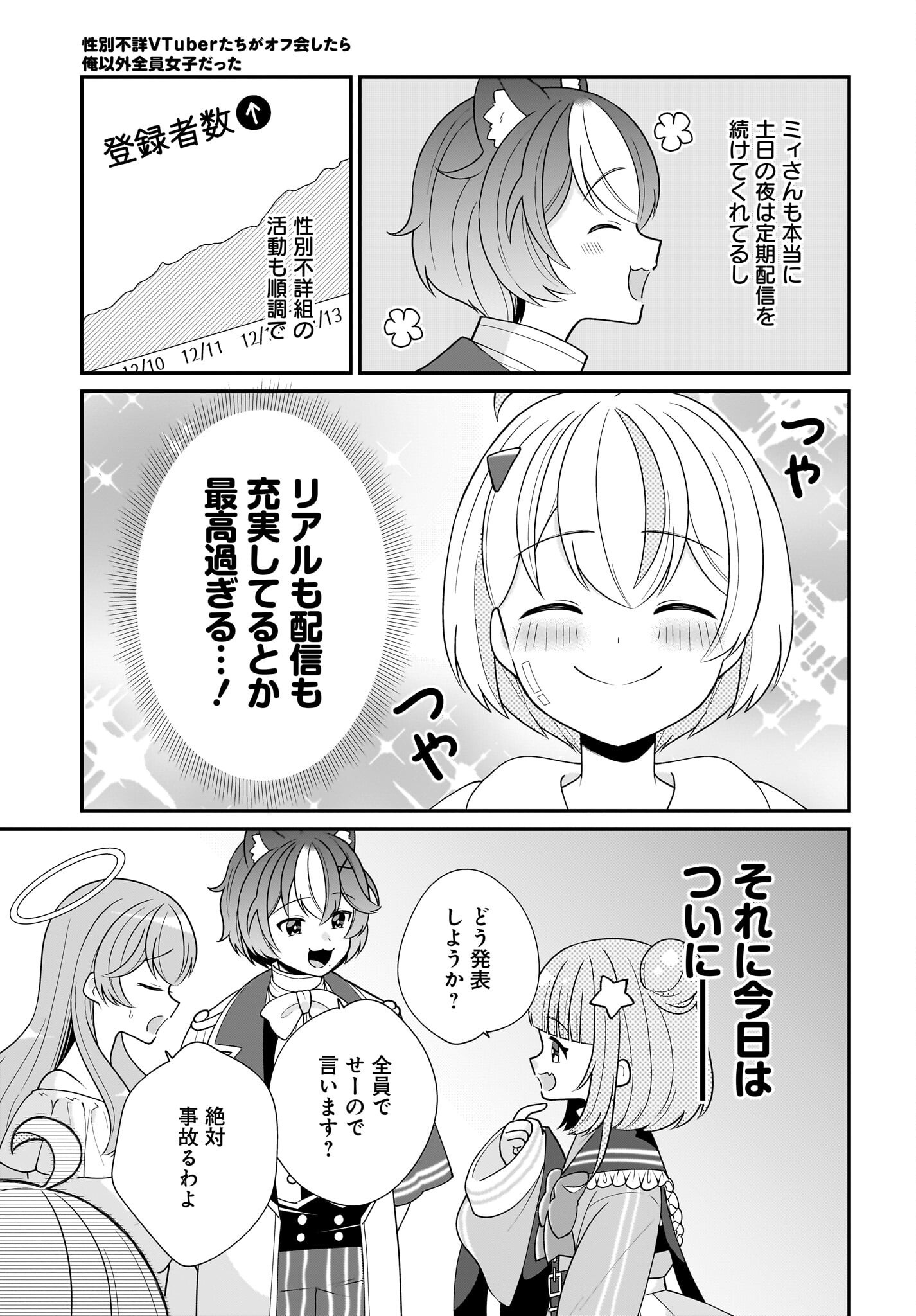 Seibetsu Fusho Vtuber-tachi ga Off-Kai shitara Ore Igai Zenin Joshi datta - Chapter 10 - Page 25