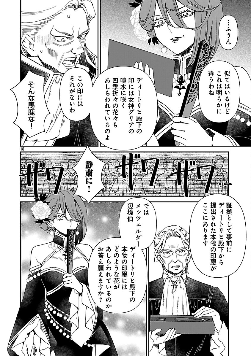 Shi ni Modori no Reigai Ouji ga Kenou to Yobareru made ~Michibiita no wa Bukiyouna Koushaku Reijou no Inorideshita~ - Chapter 15 - Page 20