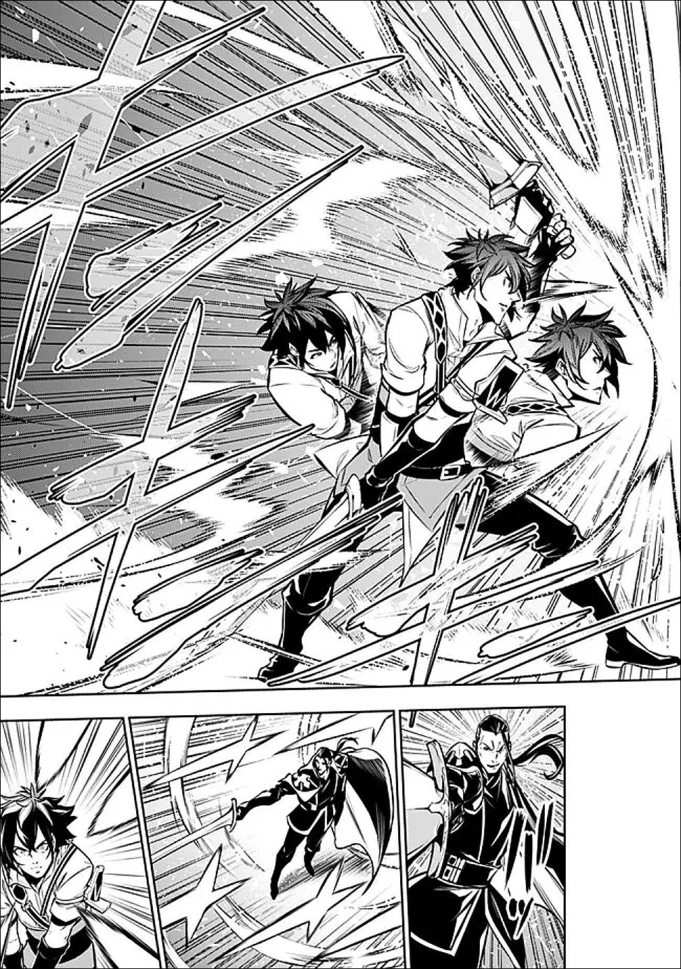 Shijou Saikyou no Mahou Kenshi, F Rank Boukensha ni Tensei Suru - Kensei to Matei, 2-tsu no Zense Omotta Otoko no Eiyuutan - Chapter 154 - Page 4