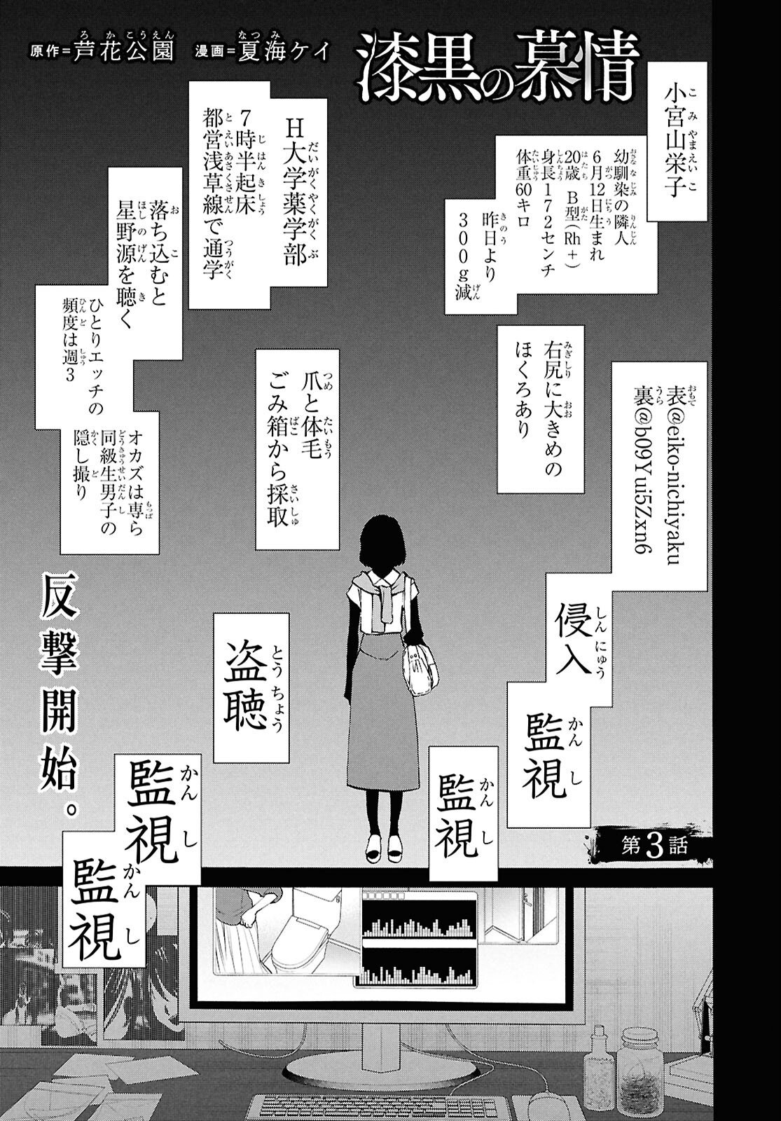 Shikkoku no Bojou - Chapter 3 - Page 1