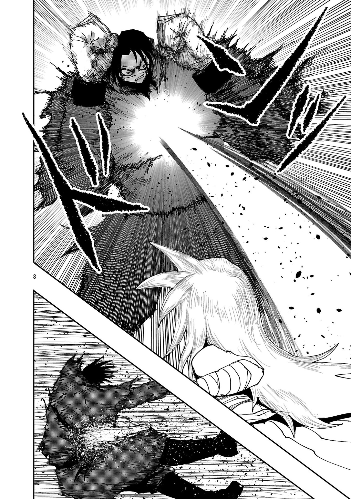 Shoujo wa Isekai de Satsuriku no Sainou ni Mezameru - Chapter 27.1 - Page 8