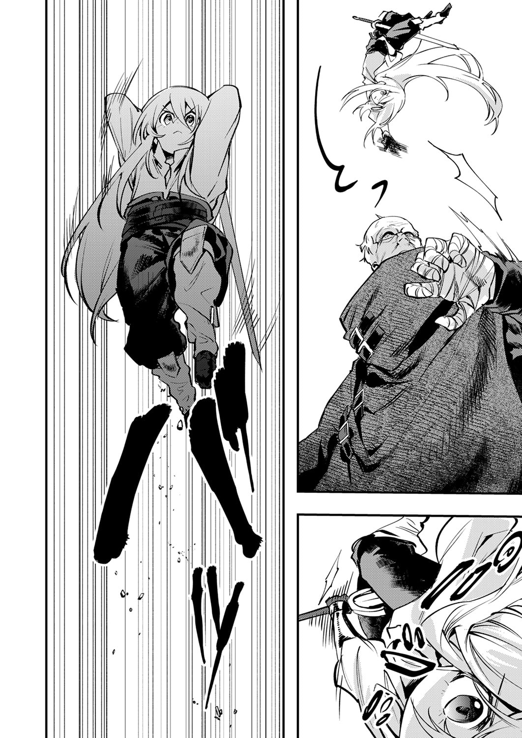 Shura Youjo no Eiyuutan: Hanpasha to Iwa Reta Youhei, Youjo ni Tensei Shite Nariagaru - Chapter 14 - Page 8