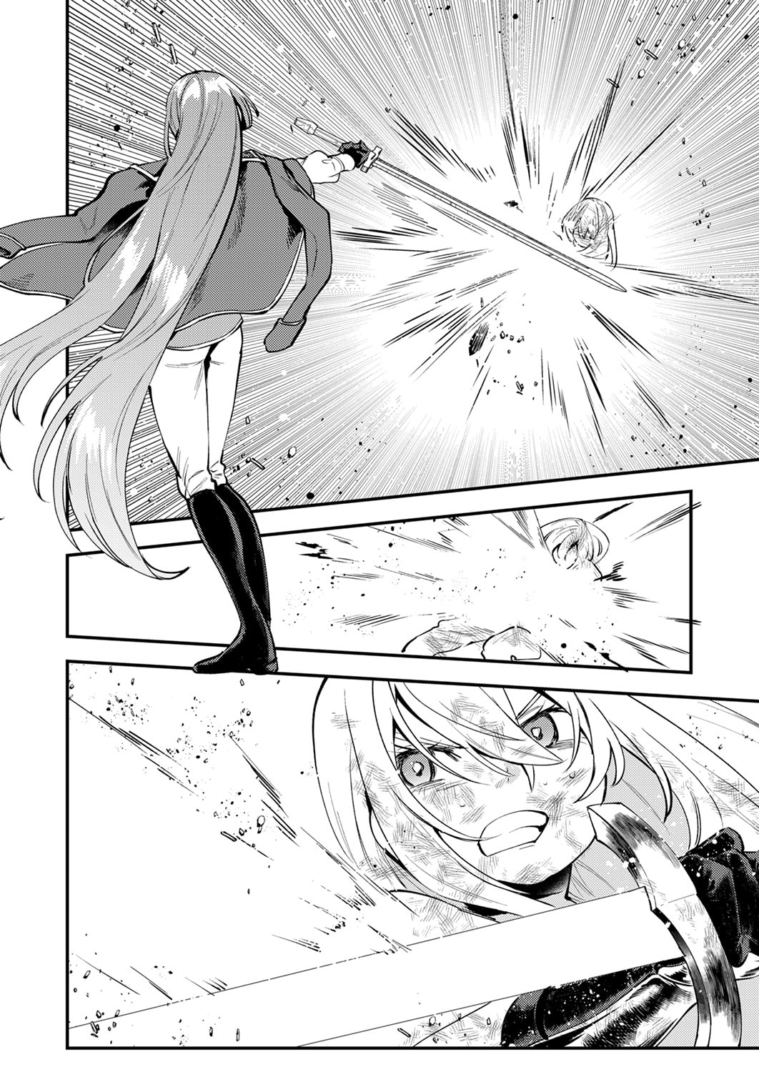 Shura Youjo no Eiyuutan: Hanpasha to Iwa Reta Youhei, Youjo ni Tensei Shite Nariagaru - Chapter 19 - Page 12