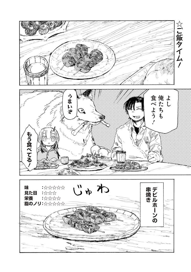 Tada no Ossan X Maou no Musume no Henkyou Wonderful Life - Chapter 3.3 - Page 1