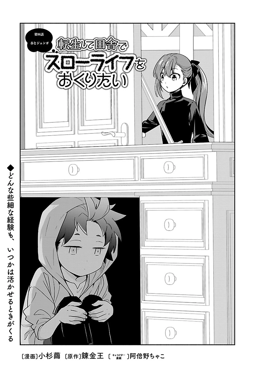 Tensei Shite Inaka de Slowlife wo Okuritai - Chapter 96 - Page 1